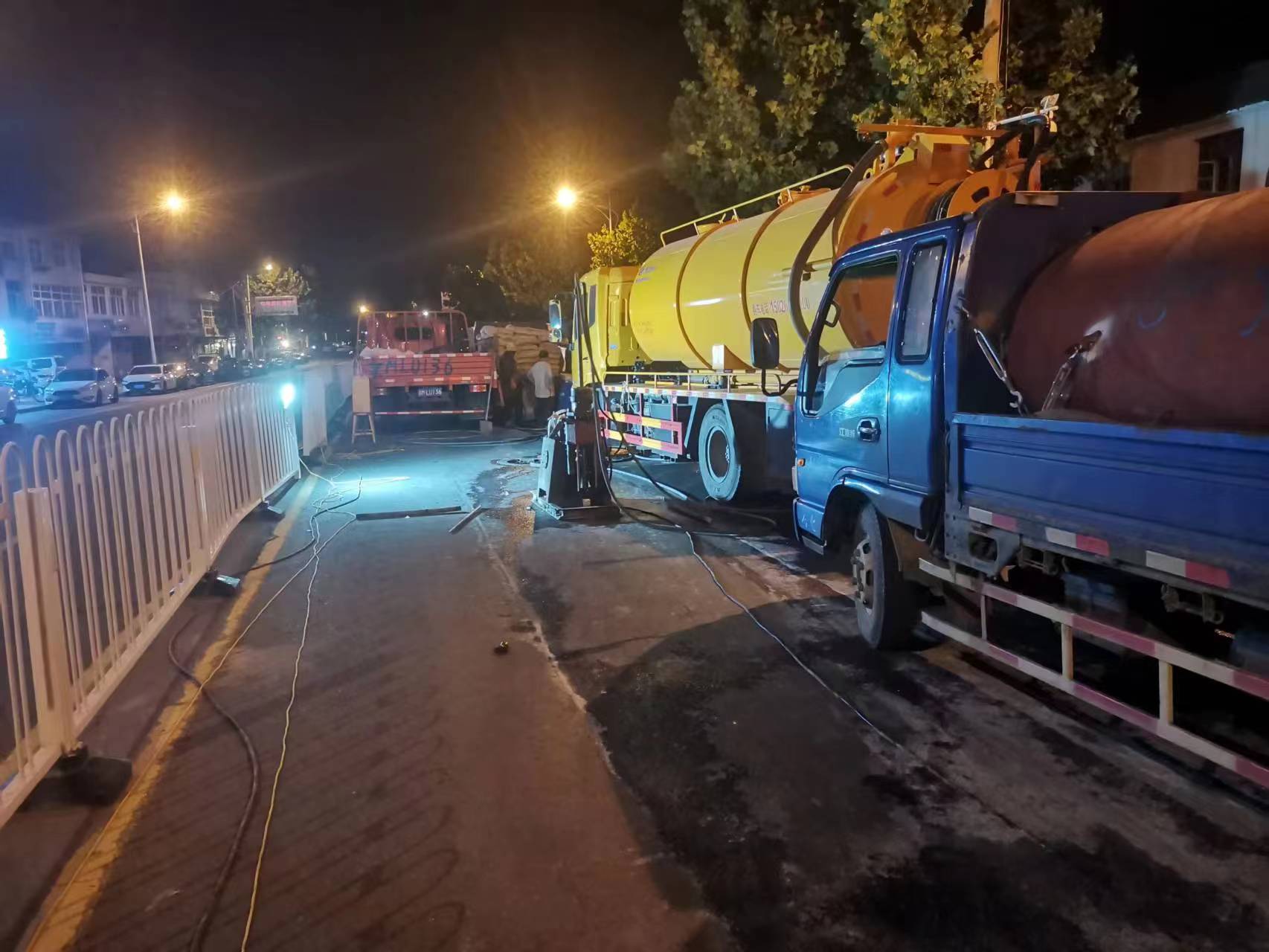 城区路面压密注浆